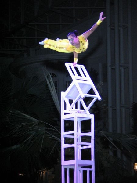 The Stars of The Peking Acrobats at The Pavilion at Ravinia