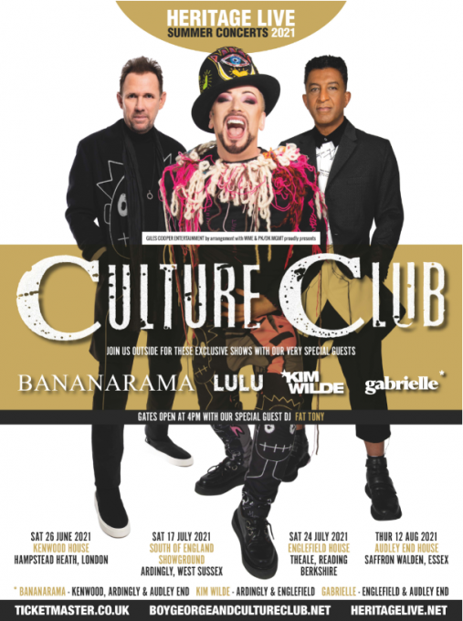 Boy George & Culture Club at The Pavilion at Ravinia