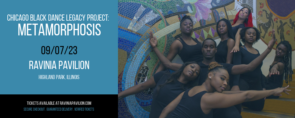 Chicago Black Dance Legacy Project: Metamorphosis at The Pavilion at Ravinia