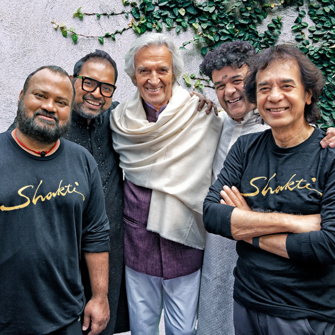 Shakti, John McLaughlin & Zakir Hussain at The Pavilion at Ravinia